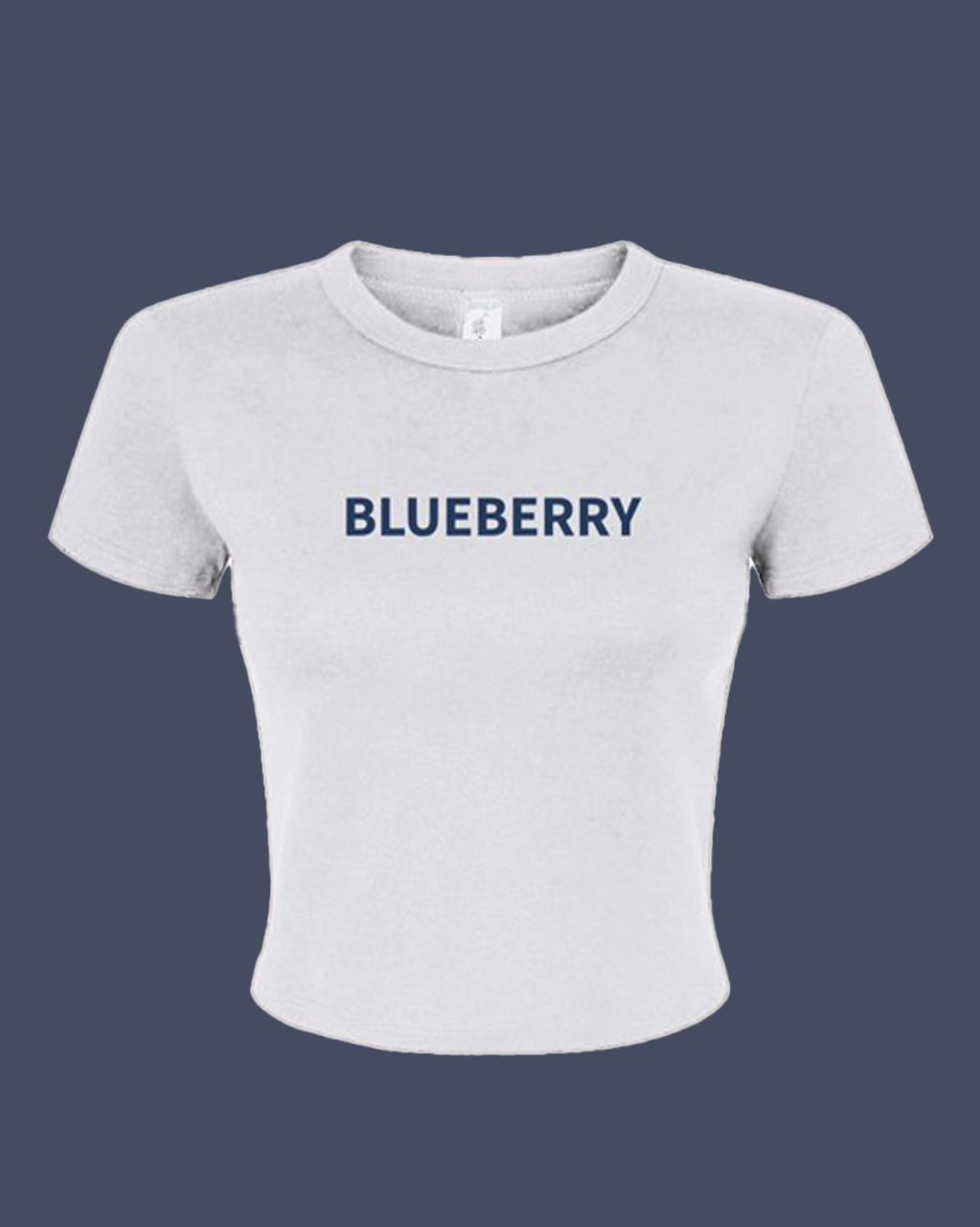 "Blueberry" Baby Tee
