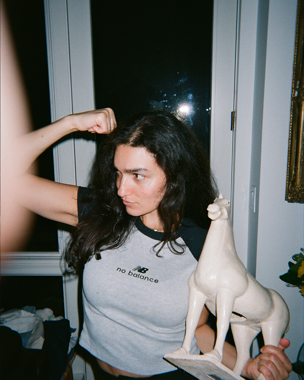 "No Balance" Baseball Tee