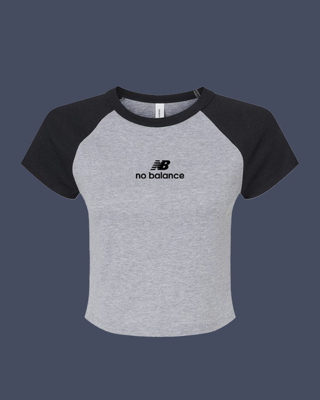 "No Balance" Baseball Tee