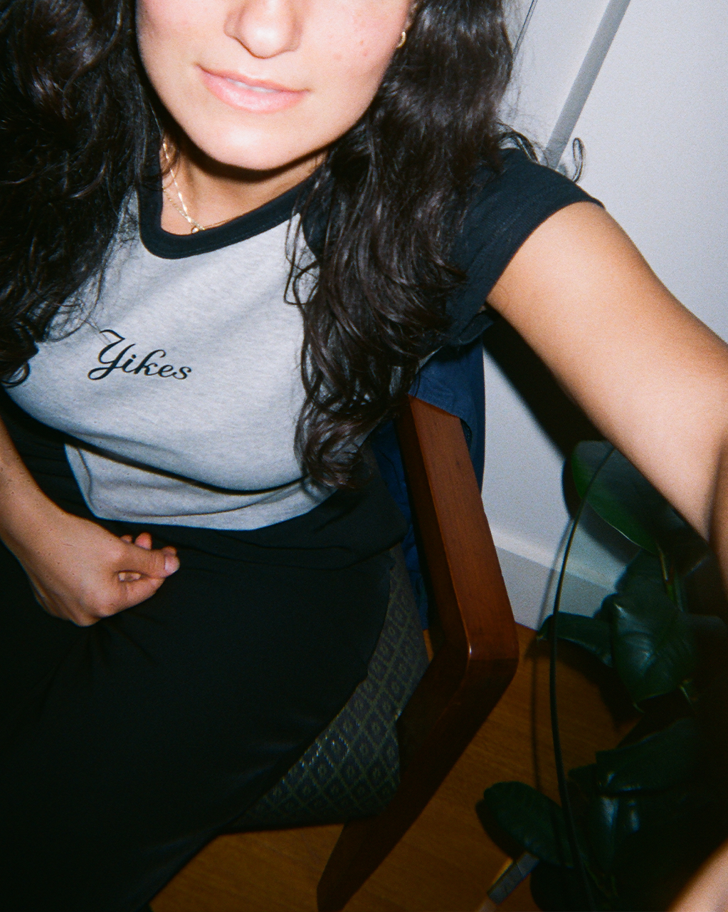 "Yikes" Baseball Tee